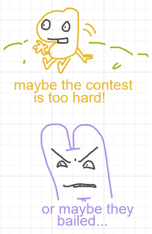 A panel from Ready Oar Knot, episode three of the Board Boards object show by Furretwalk/WalkingFurret.